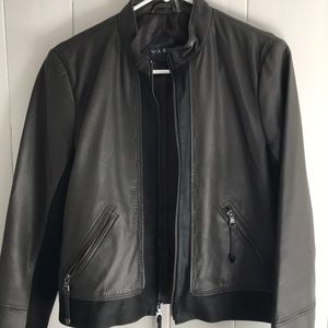 NWOT Spiga real leather jacket